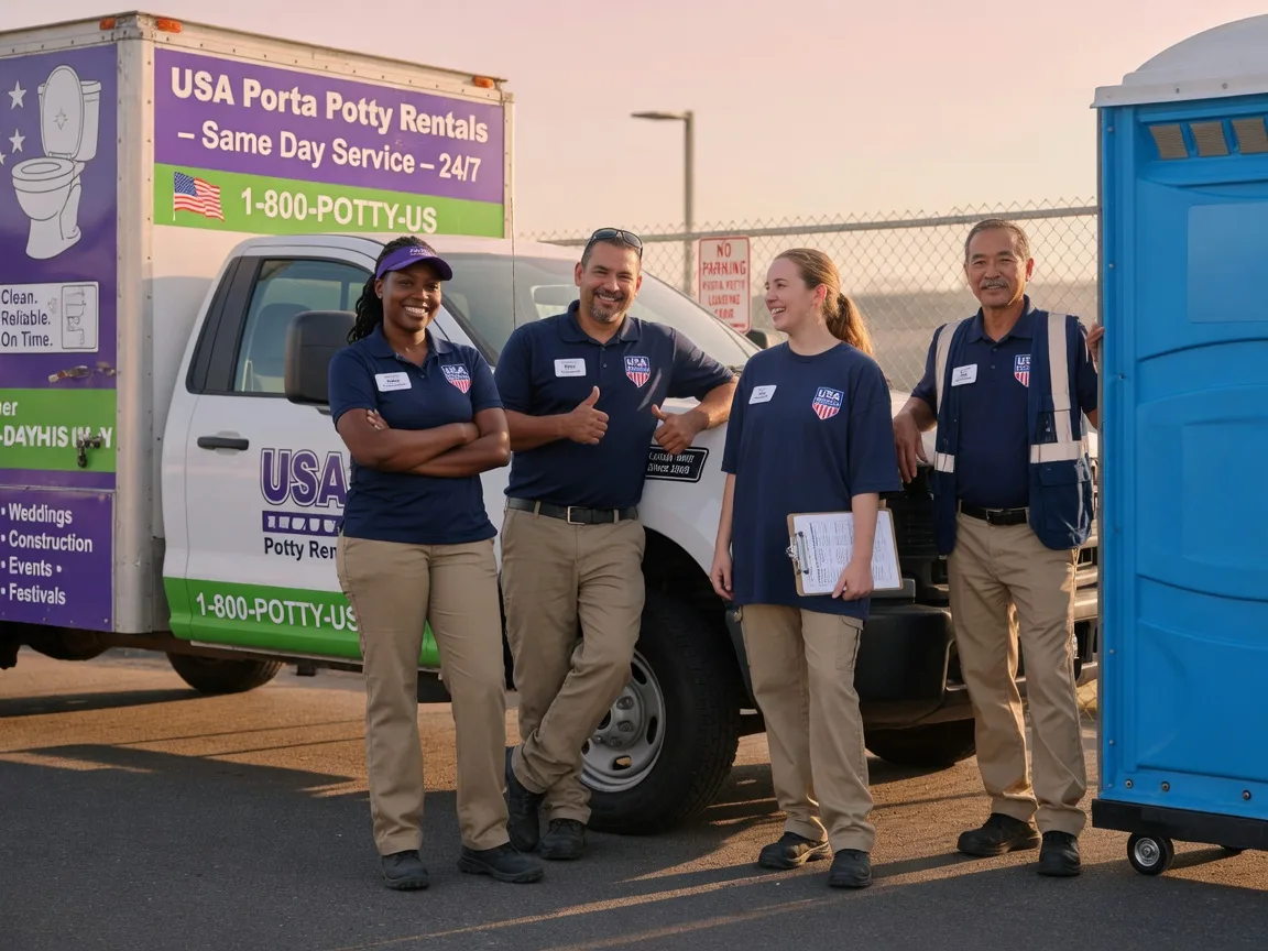 Porta Potty Rental company in Blackwood, NJ
